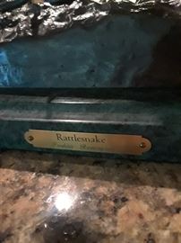 Remington bronze, Rattlesnake