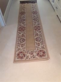 Runner with floral borders