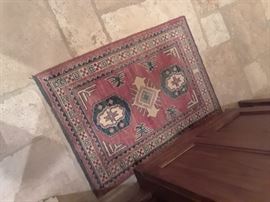 Small Oriental rug