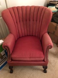 vintage empire chanel back chair