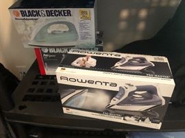 rowenta and black and decker irons 