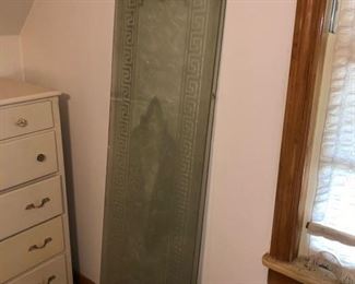 Vintage architectural glass panels