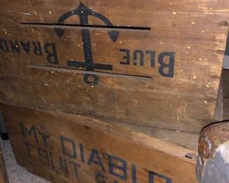 Vintage crates