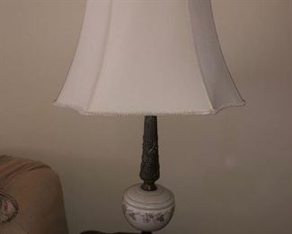 2 lamps though only 1 is photographed