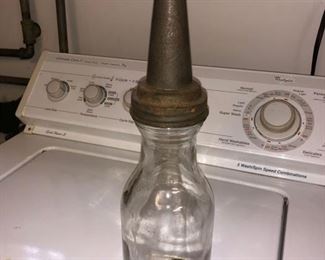 Vintage oil bottle