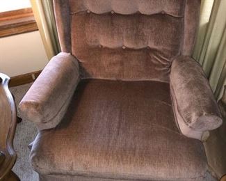 Upholstered armchair