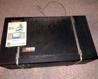 Vintage GE portable record player