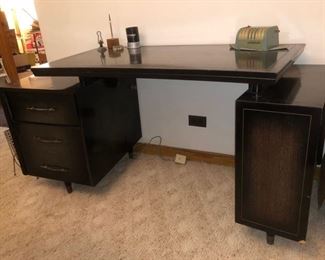 Even a matching desk