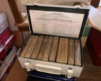 Bell Systems first aid kits......