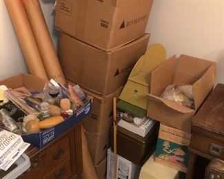 Sewing notions and patterns from the 50’s and 60’s (more pics to follow)