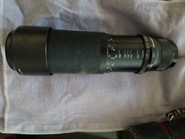 Takumar long distance camera lens