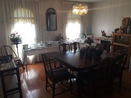 Dining room full of goodies!