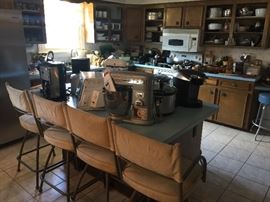 So much great kitchen stuff! Appliances, cookware, dishes. Priced to sell quickly!