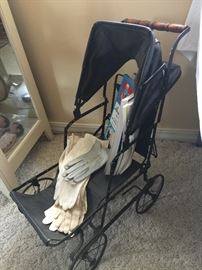 Antique baby stroller c1920's