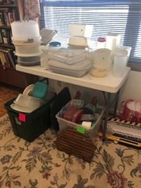 Tupperware, plastic ware