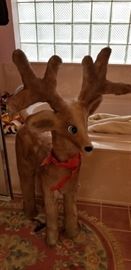 Large fuzzy reindeer