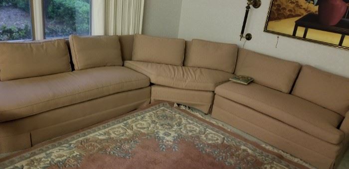 Mid-century Drexel sectional sofa