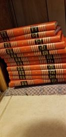 Set of vintage Childcraft books