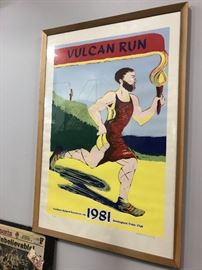 Signed & Numbered “Vulcan Run” poster