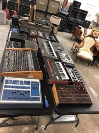The Rare LM2 Finn Drum Machine & E-Mu SP12 Percussion computer