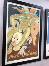 1979 New Orleans Mari Gras poster