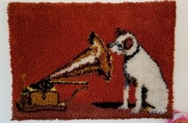 RCA VICTOR vintage 60's shag carpet