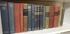 Early books....later books...on every subject