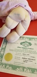 Cabbage patch Birth Papers....MANY AND VARIED COLLECTIBLE DOLLS AVAILABLE!!!!