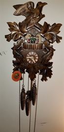 Vintage Black Forest Cuckoo clock, all original Mint...Swiss Musical movement