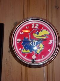 KU clock.