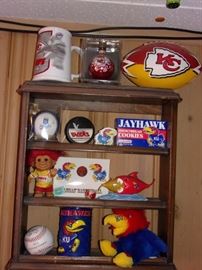 KU Jayhawks items.