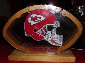 KC Chiefs piggy bank.