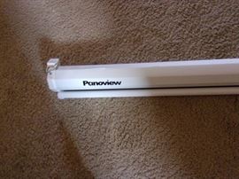 Huge Panoview projection screen, like new!