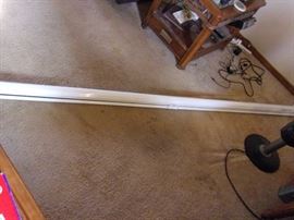 Gray Wolf projection screen, like new.