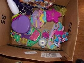 Polly Pocket items.