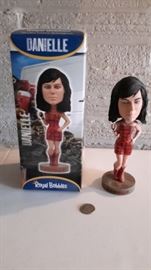 "Danielle" bobble head from American Pickers, with box.