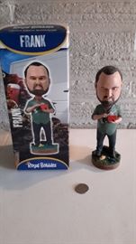 "Frank" bobble head from American Pickers, with box.