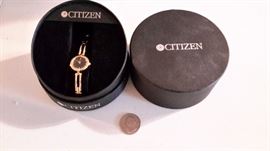 Citizen ladies watch, in box.