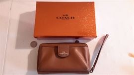 Coach wallet, w/box