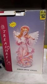 Fiber Optic Angel, in box.