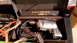 Antique Black & Decker Utility drill, in box