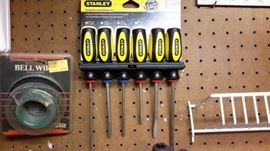 Stanley screwdriver set, new