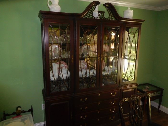 Fabulous mahogany breakfront