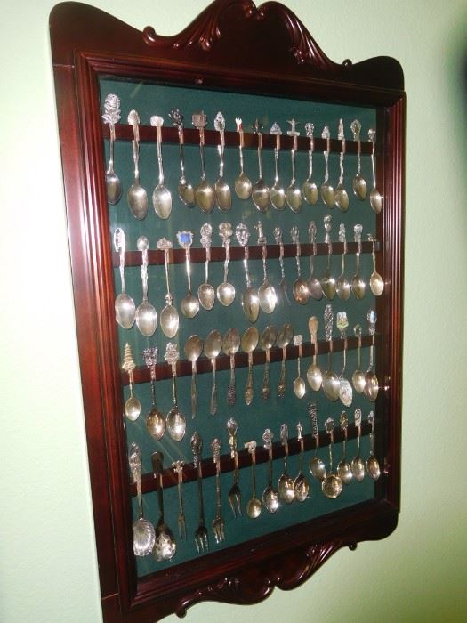 Extensive spoon collection