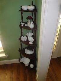 Antique etagere