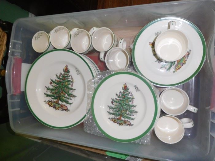 Spode Xmas set