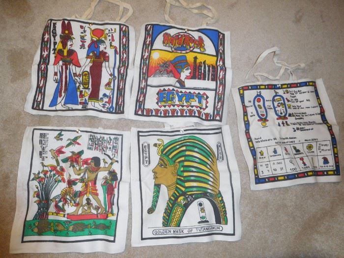 Canvas bags from Egypt