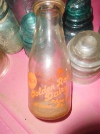 Milk bottle from Houma