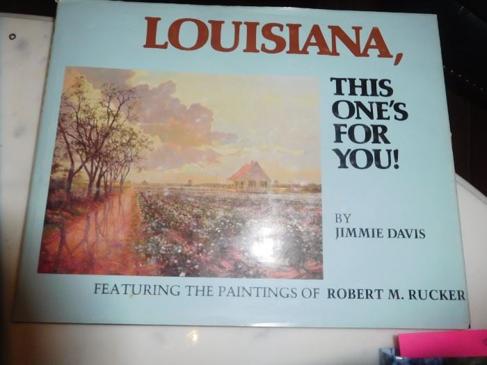 Autographed copy by Robert Rucker & Gov. Jimmie Davis