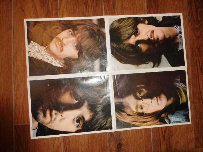 Vintage Beatles poster
